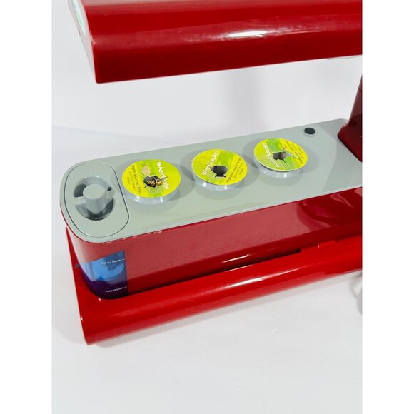 AeroGarden Red Indoor Hydroponic Garden System Countertop LED Grow Light 3-Pod C - Picture 6 of 16